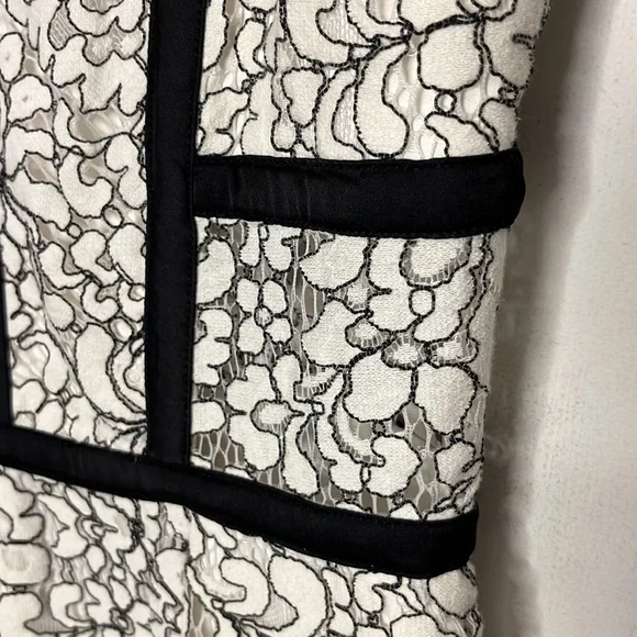 Express black and white lace cocktail dress - Picture 8 of 16